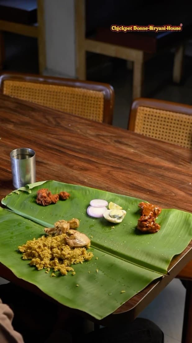 Chickpet Donne Biryani House reel