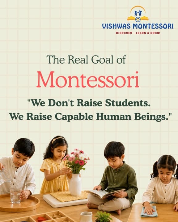 Vishwas Montessori poster