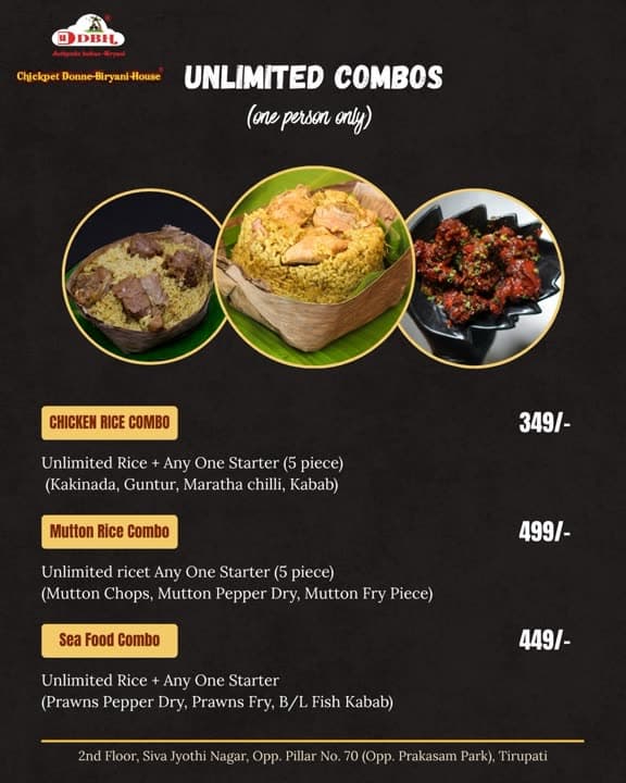 Chickpet Donne Biryani House poster